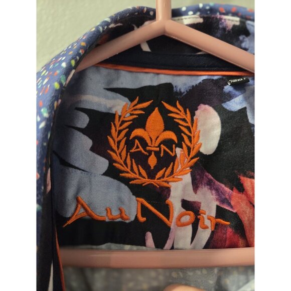 Au Noir Long Sleeves Men Shirt Size 4 Pre-Owned - Picture 3 of 9